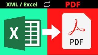 How to Convert XML to PDF Files / XML to PDF / CONVERTER XML EM PDF /  CONVERTIR XML A PDF