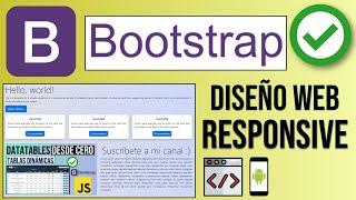 Bootstrap 5 Tutorial: Diseño Web Responsive desde 0 (Breakpoints, Containers, Grid, Columns) 