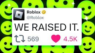 ROBLOX RAISED THE LIMIT...