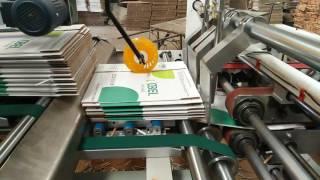 Corrugated carton box auto folder gluer machine