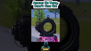 At least he tried, didn't give up! | #shorts #ThangaMaariGaming #pubgmobile #pubg