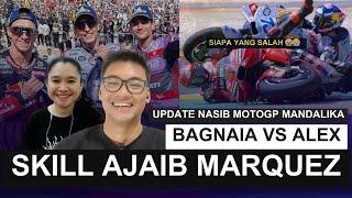 Buka-Bukaan Skill Ajaib Marc Marquez!! Crash Bagnaia VS Alex, Salah Siapa? Nasib MotoGP Mandalika