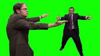 The Office - Finger Gun Scene - Green Screen