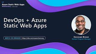 DevOps + Azure Static Web Apps