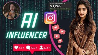 How I Created Realistic Indian AI Influencer | AI Instagram Model