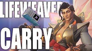 The LAST LIFEWEAVER CARRY in Overwatch 2