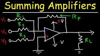 Summing Amplifiers - Op Amp Circuits