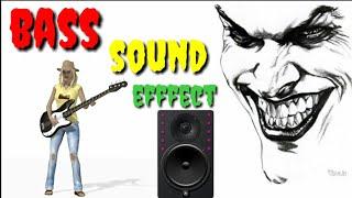 Bass sound effect || Download link in description || SMT series