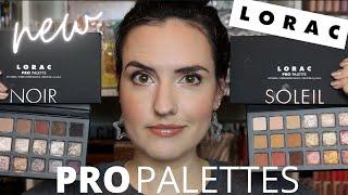 New LORAC PRO Soleil + Noir Palettes | Are They Better?! | Swatches + Review