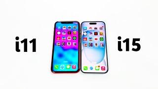 iPhone 11 Vs iPhone 15 - SPEED TEST 2024