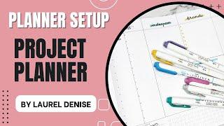 LET'S SET UP THE PERFECT PROJECT PLANNER!