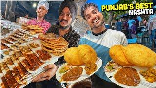 90/- Rs Punjab's Highest Rated Indian Street Food  KULCHA LAND Amritsari, Radhey Shyam Breakfast