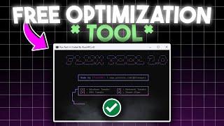 *FREE* PC OPTIMIZATION TOOL (Low Latency & High Performance!)