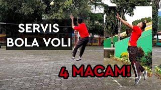 Cara servis bola voli yang benar - servis bawah, servis atas, jump float serve, jump serve