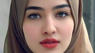 4k AI Art Video Of Beautiful Hijab girl ! Hijab Lookbook! #ai #aiart