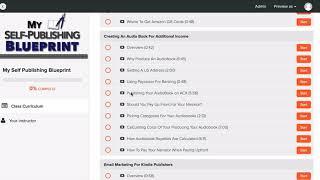New Lessons Inside My Self Publishing Blueprint