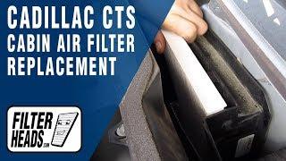 How to Replace Cabin Air Filter 2010 Cadillac CTS