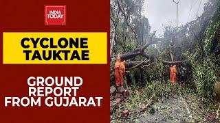 Ground Report From Gujarat Where Cyclone Tauktae Made Landfall Uprooting Electric Poles & Trees