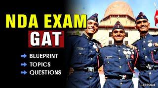 NDA Exam GAT Analysis [FULL BLUEPRINT]