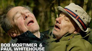 Bob and Paul Do Their Best Dead Faces | Gone Fishing | Bob Mortimer & Paul Whitehouse