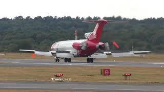 Boeing 727 powerful Jet Noise Shocking Spectators