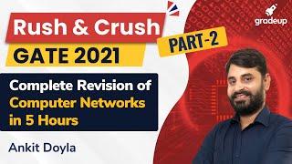 Computer Networks Revision in 5 hours | Part-2 | GATE CS 2021 | Ankit Sir | Gradeup