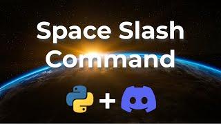 Space Slash Command | Pycord & NASA APOD API