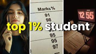 how to be the PERFECT student  study tips, discipline, routine, productivity hack to get 95% marks