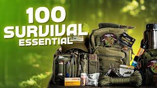 100 Essential Survival Gear & Gadgets You Must Have