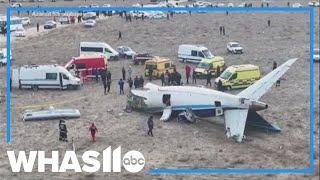 Survivors speak out after surviving plane crash in Kazakhstan