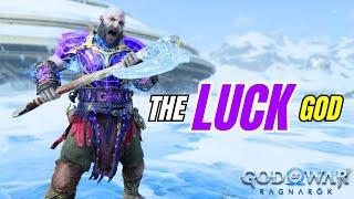 LUCKY KRATOS VS ALL BERSERKERS - God Of War Ragnarok