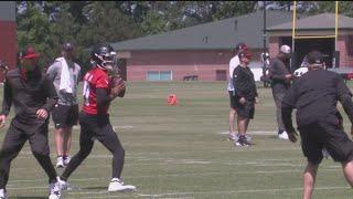 Falcons' rookies put in work during minicamp