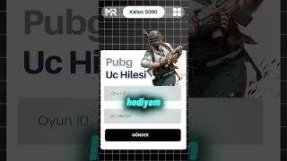 PUBG MOBİLE UC HİLESİ (%100 Çalışıyor)