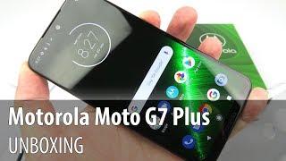 Motorola Moto G7 Plus Unboxing and Short Review (Midrange With Android 9.0 Pie, 4K Selfie Video)