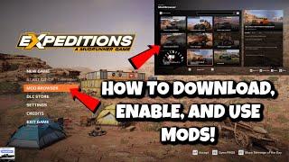 Expeditions - How To Download, Enable, And Use Mods! (Console & PC)