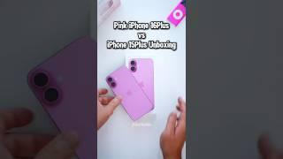 Which has Better Pink? Pink  iPhone 16 Plus vs iPhone 15 Plus #apple #iphone16plus #NexTechie