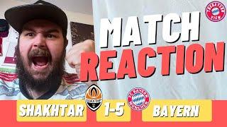 OLISEEE BRACE BABY!!!!! - Shakhtar Donetsk 1-5 Bayern Munich - Match Reaction