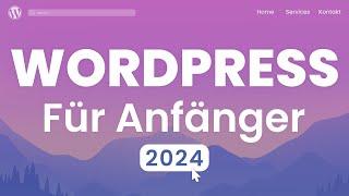 WordPress Website Erstellen -2024- Tutorial in 21 EINFACHEN Schritten | (Deutsch|German)