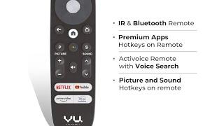 VU Q-LED IR Remote new model Vu (43 inches) Vibe Series QLED 4K Google TV 43VIBE24  #viralvideo