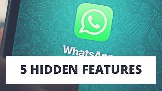 5 Important & Hidden features of Whatsapp - Rubru Tech