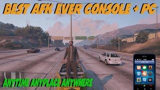 Amazing How to go AFK with XBOX PLAYSTATION PC GTA 5 Online ,