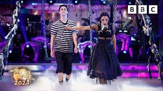 Jamie Borthwick & Michelle Tsiakkas American Smooth to The Addams Family Theme  BBC Strictly 2024