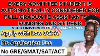 Automatic Graduate Funding| No Bank Statement For Visa Application| Int'l Students