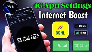 apn for bsnl 4g settings fast internet 2024