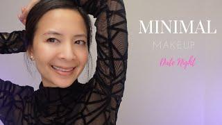 Minimal Makeup - Date Night ( 8 skincare & makeup products) | Tiana Le #datenightmakeuplook