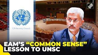 “It’s a common sense…” EAM S Jaishankar’s lessons to permanent members on need to reform UNSC