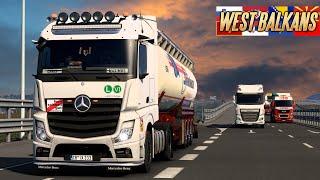 ETS2 Mercedes Actros 2014 - Der Silotransport durch den West Balkan [2762] EURO TRUCK SIMULATOR 2