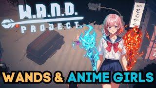 Let's Try W.A.N.D. Project | Pixel Spell-crafting Action Roguelike with Anime Girls!