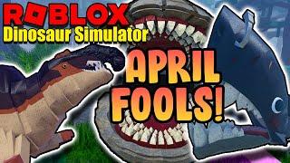FALSE CHICKEN & SPINOFAARUS! April Fools Update! | Roblox Dinosaur Simulator