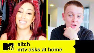 TEASER: Who Is Aitch Better Mates With Ed Sheeran Or Stormzy? | MTV Asks At Home